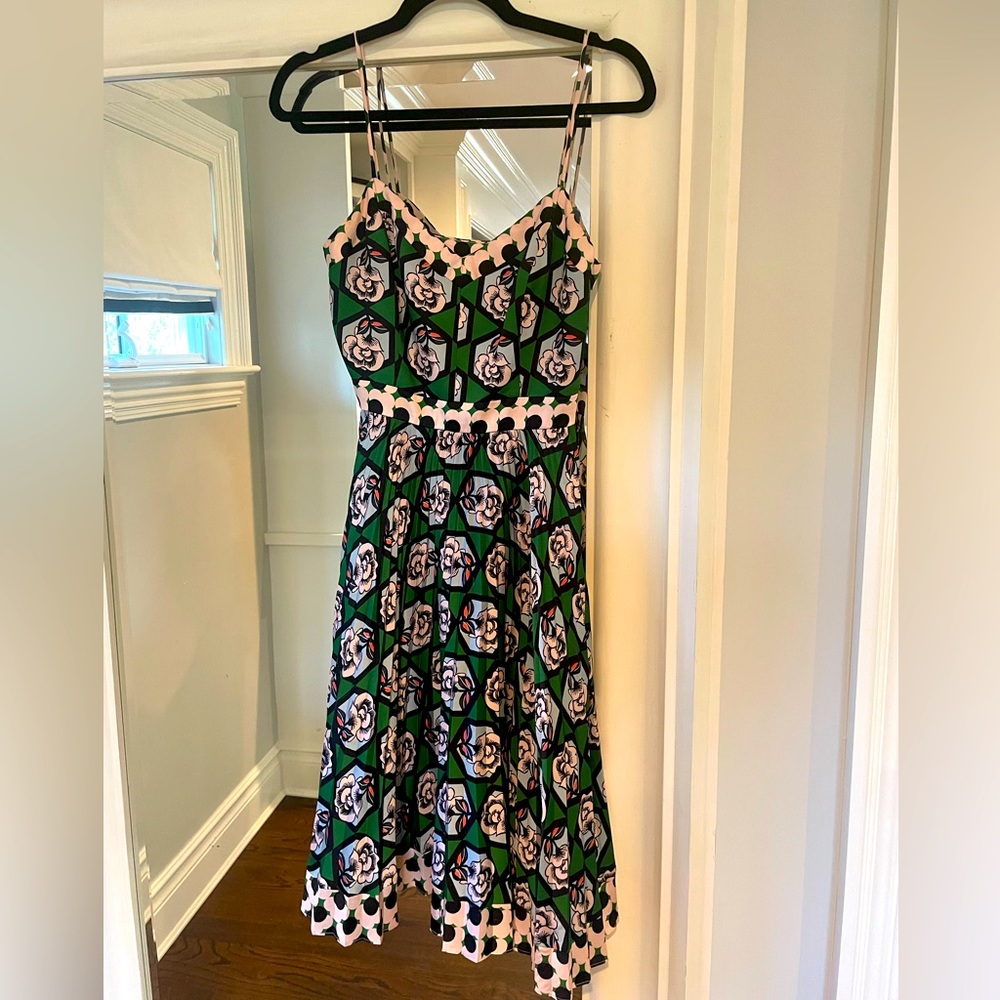 Milly Hexagon Floral Jill Dress in size 2